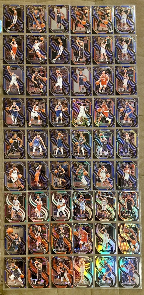 2024-25 Panini Select basketball lot of 295 rookies & stars