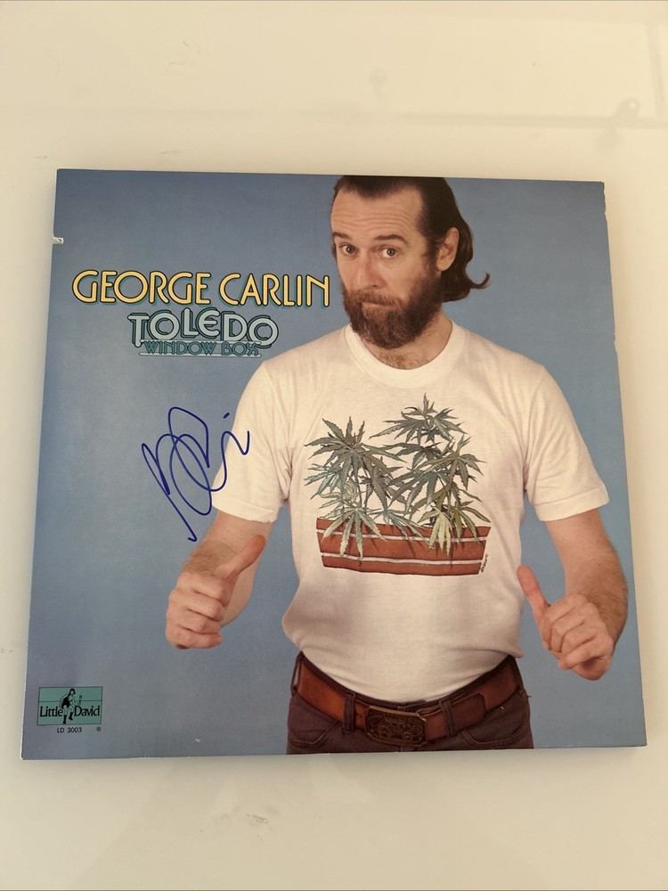 George Carlin Signed In-Person LP  