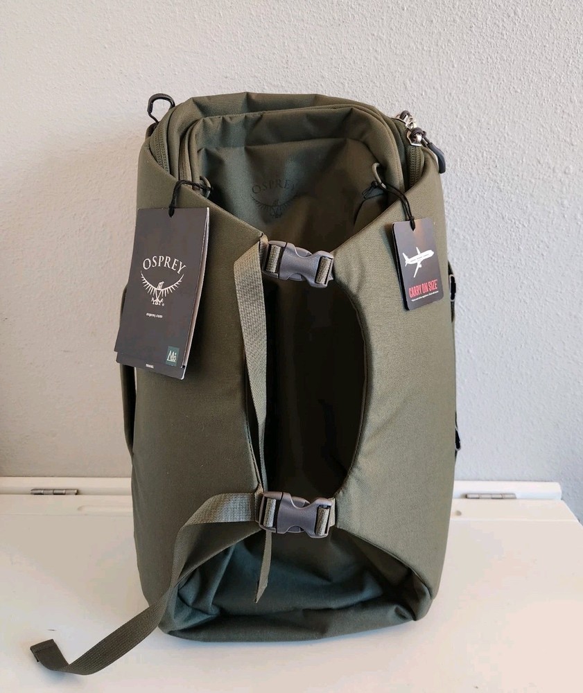 Osprey Porter 30L Olive Green Travel Backpack for Adventure