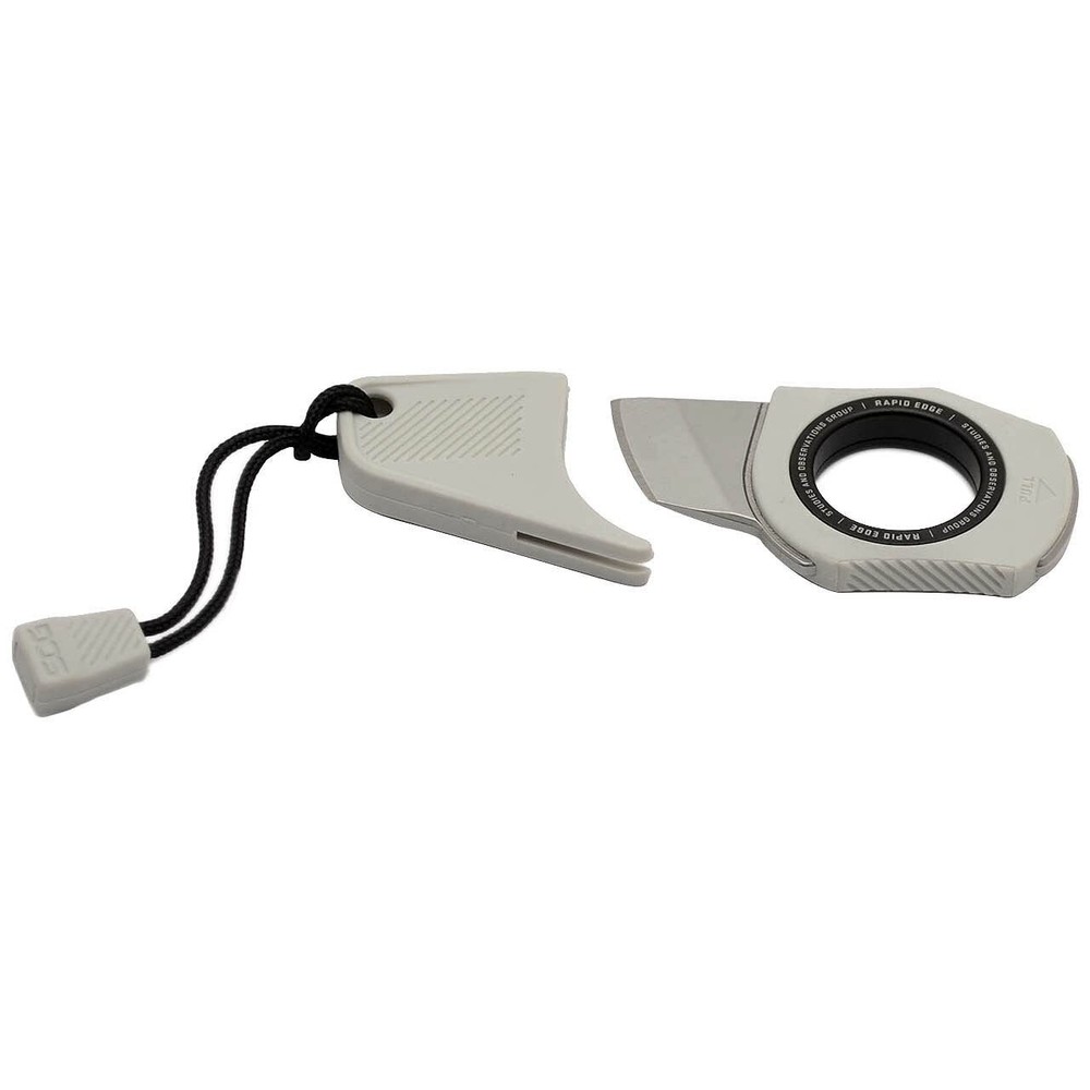 New Sog Rapid Edge Concrete Dust Fixed Blade Knife SOG-18-30-02-43