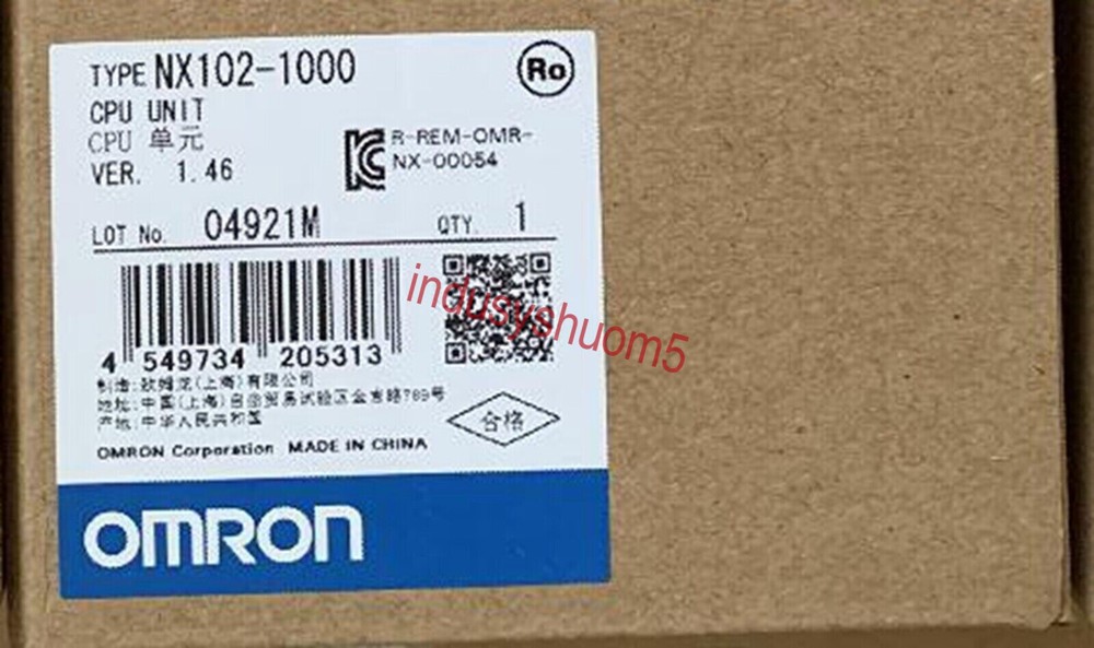 NX102-9000 NEW OMRON NX102-9000 CPU UNIT Module