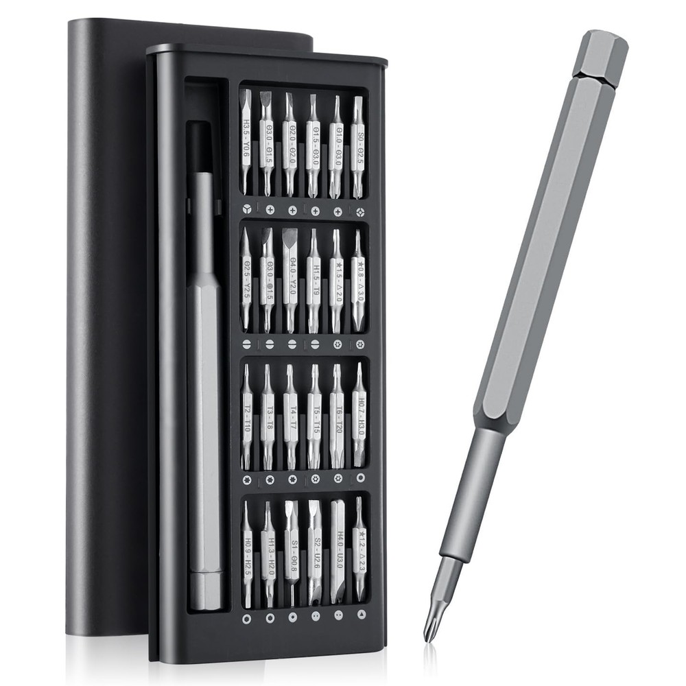 49-in-1 Magnetic Precision Screwdriver Set with Torx Bits for Glasses Electronics Repair