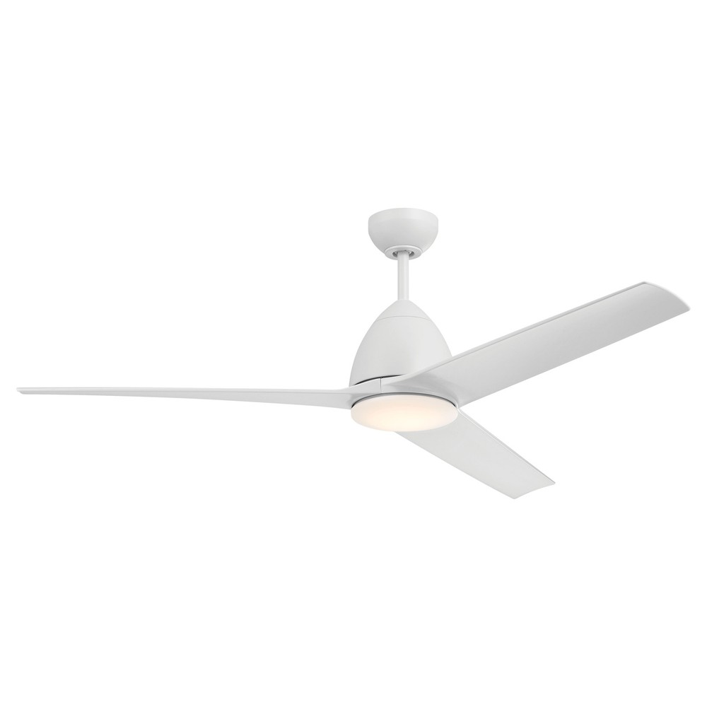 Craftmade Nitro 54-Inch Indoor Outdoor Dual Mount Ceiling Fan with Light  