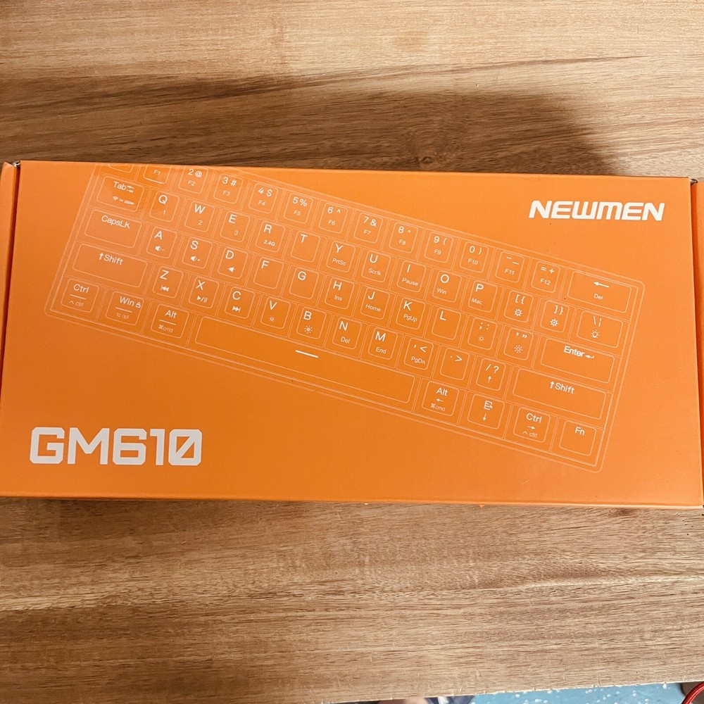 NEWMEN GM610 Triple Mode Hot Swappable Mechanical Gaming Keyboard