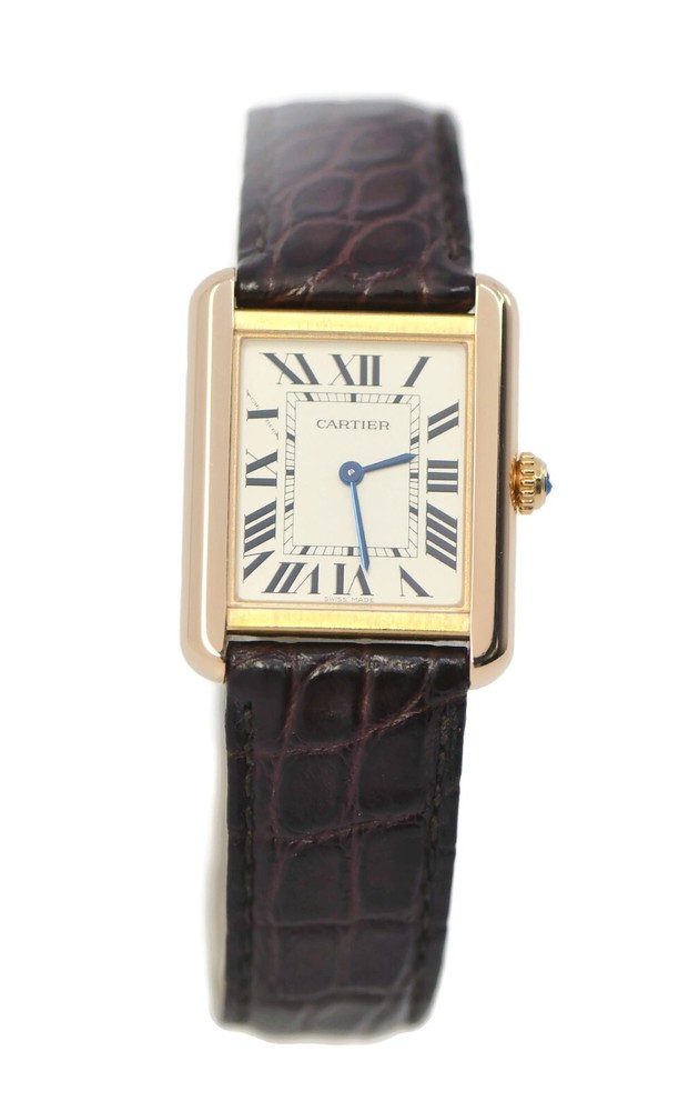 Cartier Tank Solo 18K Rose Gold/Stainless Steel Watch W5200024