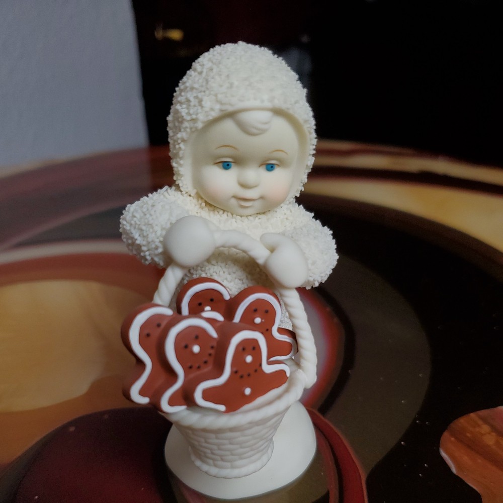 Dept 56 Snowbabies Retired 2005 Gingerbread Cookie Figurine