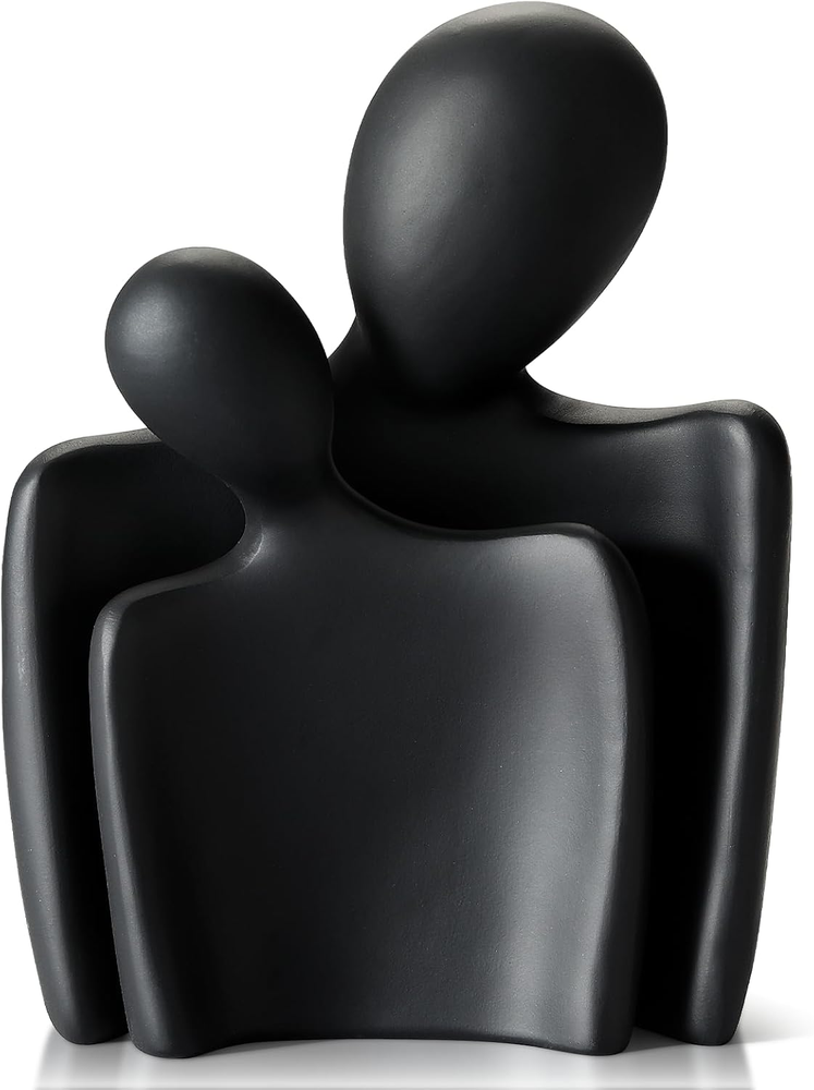 Sculptures Home Decor Lover Statues- 8 Inch, Resin Modern Home Decor Couple Stat