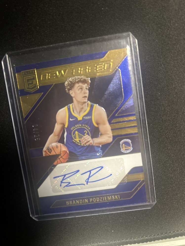 Donruss Elite Basketball Brandin Podziemski Autograph /25 #NB-POD