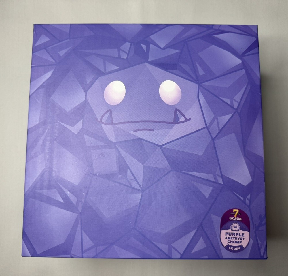 Abominable Toys Resin Purple Amethyst Chomp SDCC Limited Edition 7BAP Exclusive