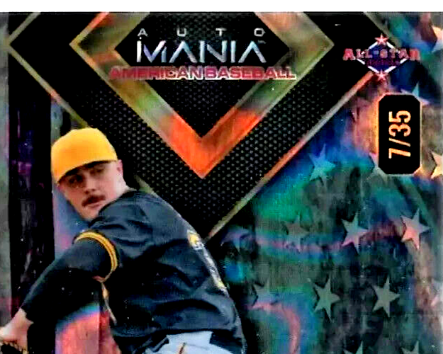 2024 Wild Card Mania ⚾PAUL SKENES⚾All-Star Rookie AMAT-PS2 Lava № 7/35 Pirates