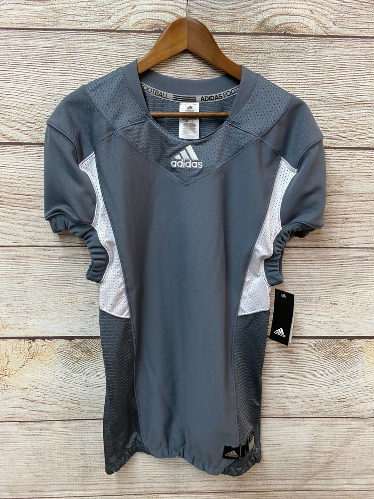 Adidas Techfit Mens 2XL Gray Football Compression Shirt New $80