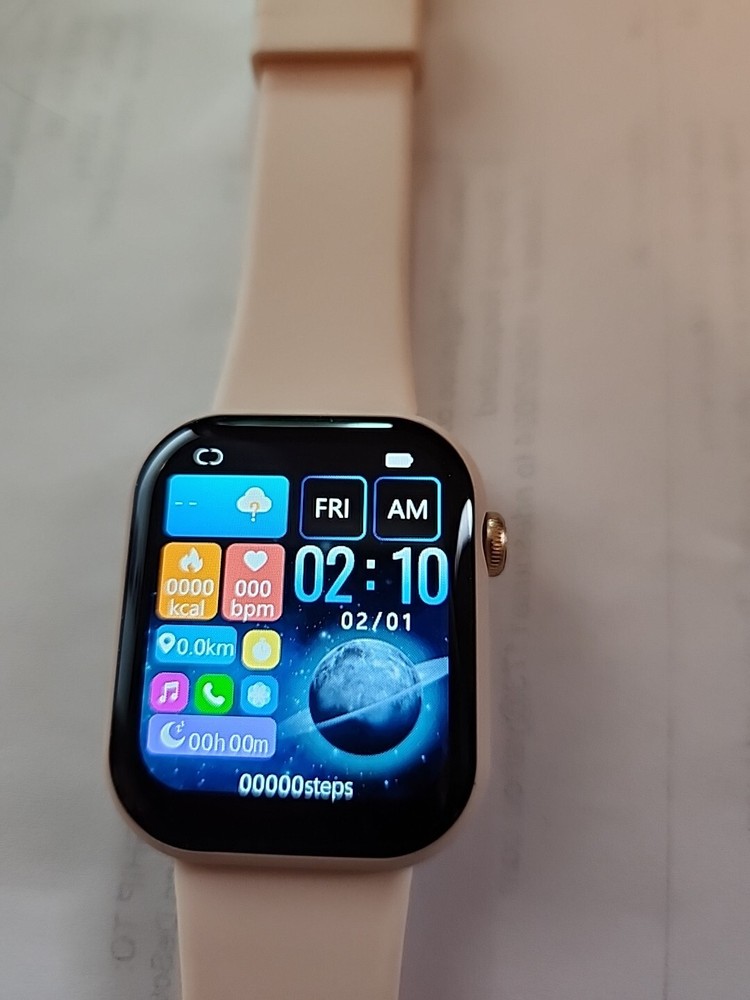 2024 Waterproof Smartwatch for Men & Women - Bluetooth Compatible with iPhone & Android