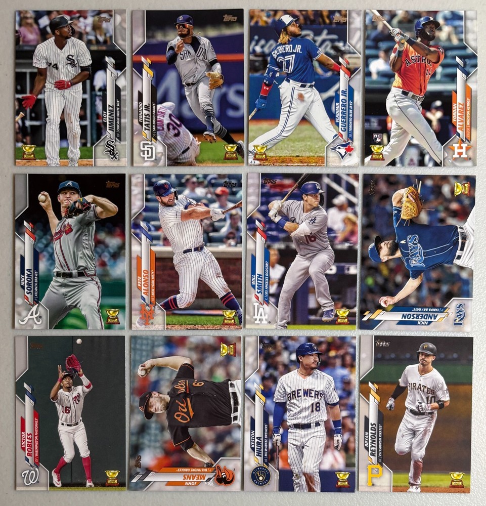 2020 Topps All Star Rookie Gold Cup 12-Card Set Featuring Vlad Tatis Alonso