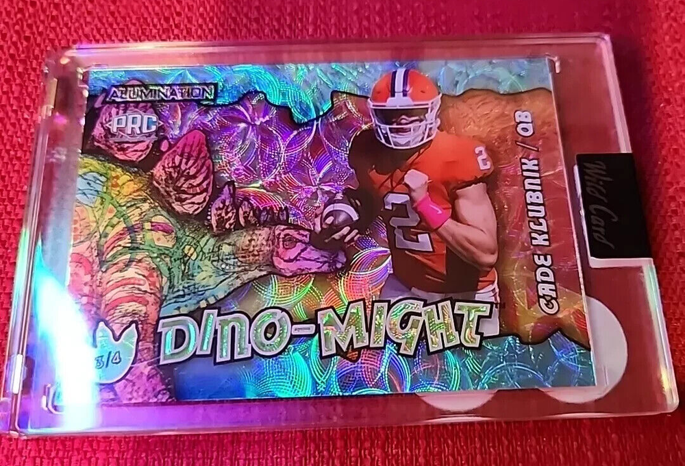 Cade Klubnik 2023 Wild Dard Dino-Might Blue Scope RC