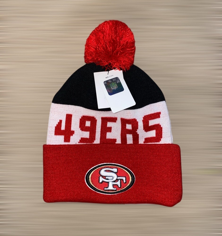 San Francisco 49ers NFL Beanie Cap for Adults - New