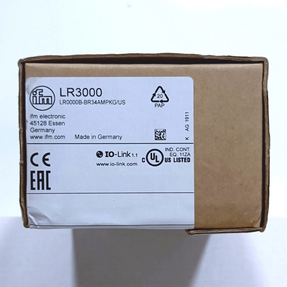 New IFM LR3000 Electronic Level Sensor
