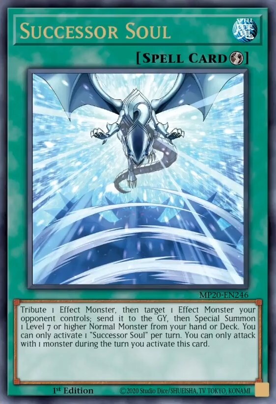 Successor Soul MP20-EN246 2020 Tin of Lost Memories 1st Edition