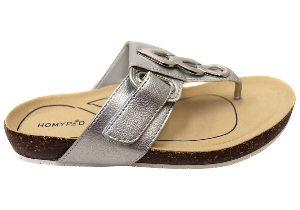 Women's Wide Fit Thongs – Comfortable Supportive Sandals by Homyped River
