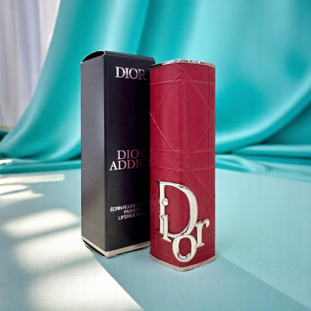 Christian Dior Addict Lipstick Case Brick Cannage for Lip Refill