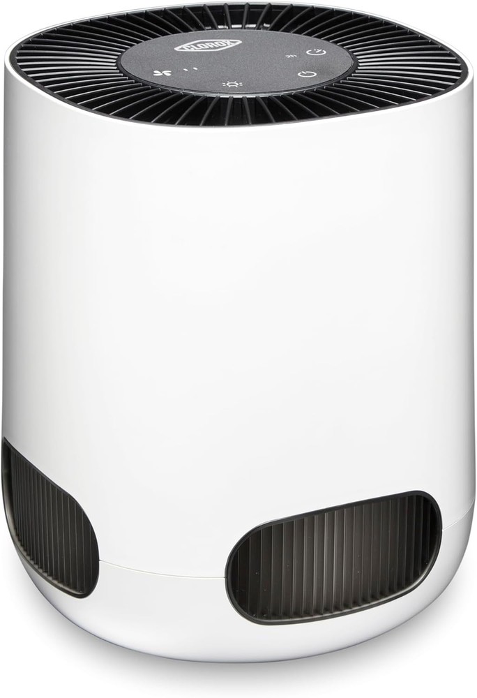 Clorox Air Purifiers for Bedroom Home, True HEPA Up to 200 Sq Ft, White