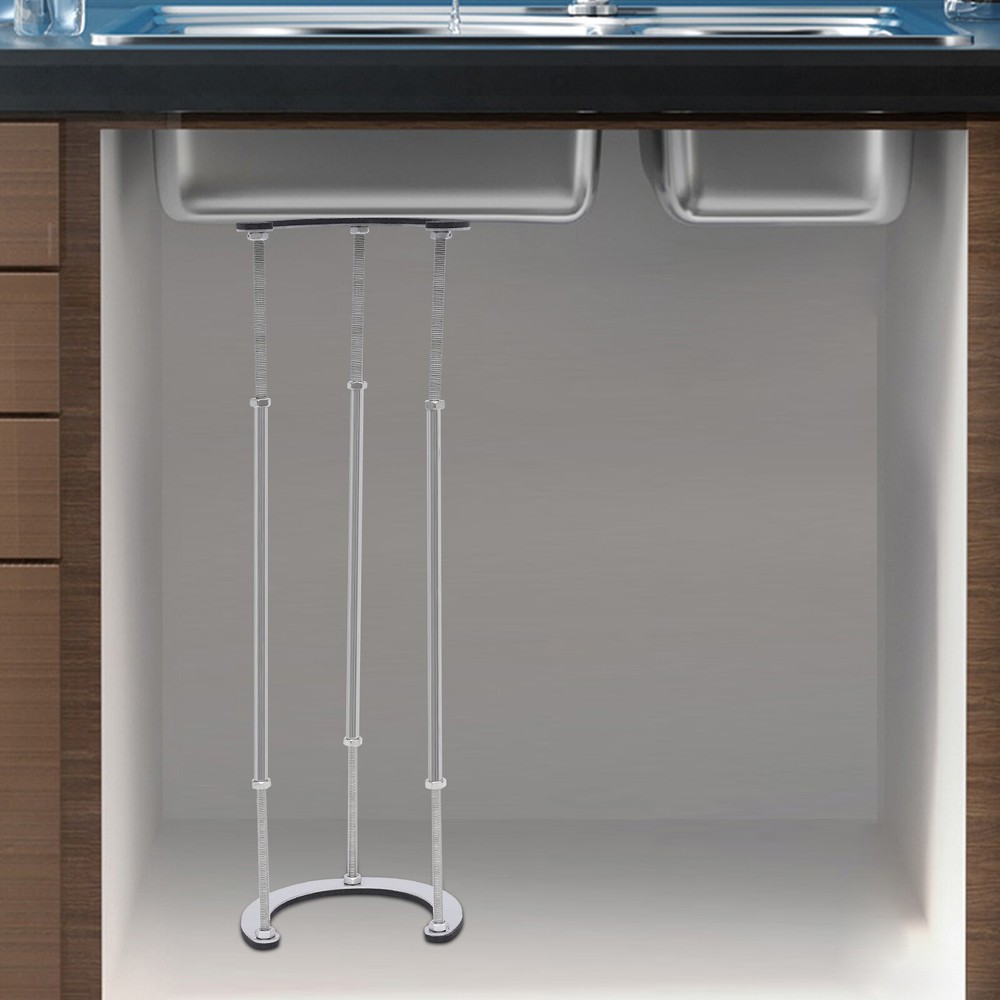 Adjustable Sink Leg Support Installation Kit for Kitchen Bathroom Sinks 29-48cm