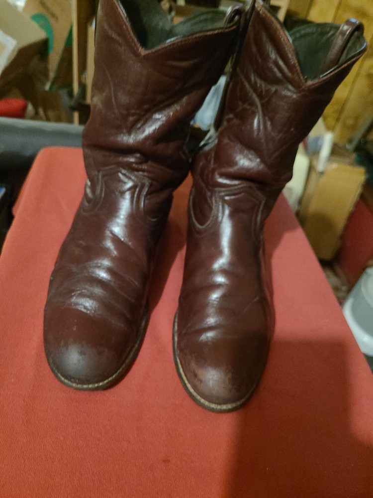 Dan Post Roper Western Boots 9 1/2