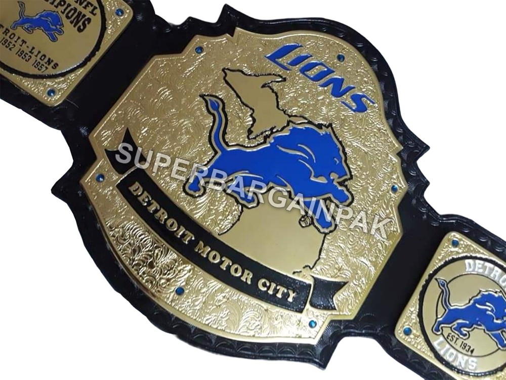 Detroit Lions Team Championship Belt