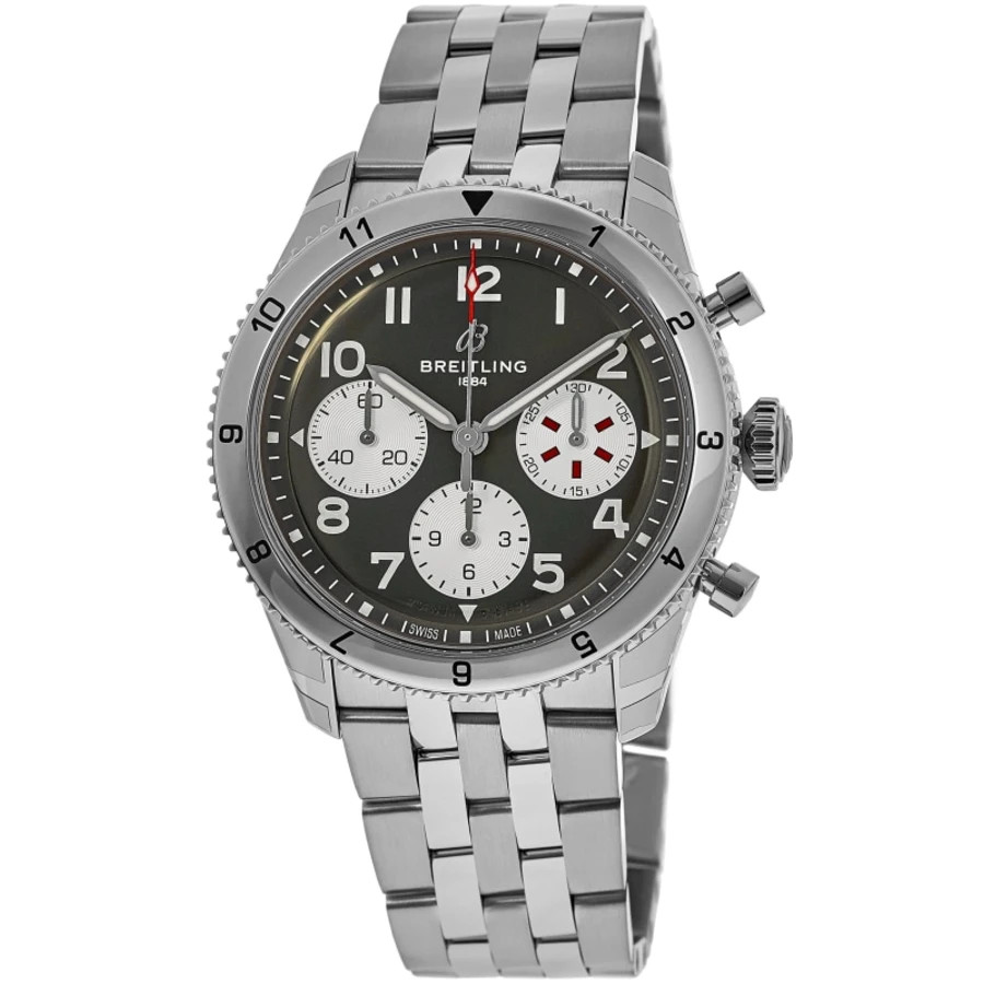 New Breitling Classic Avi Chronograph 42 Curtiss Men's Watch A233802A1L1A1