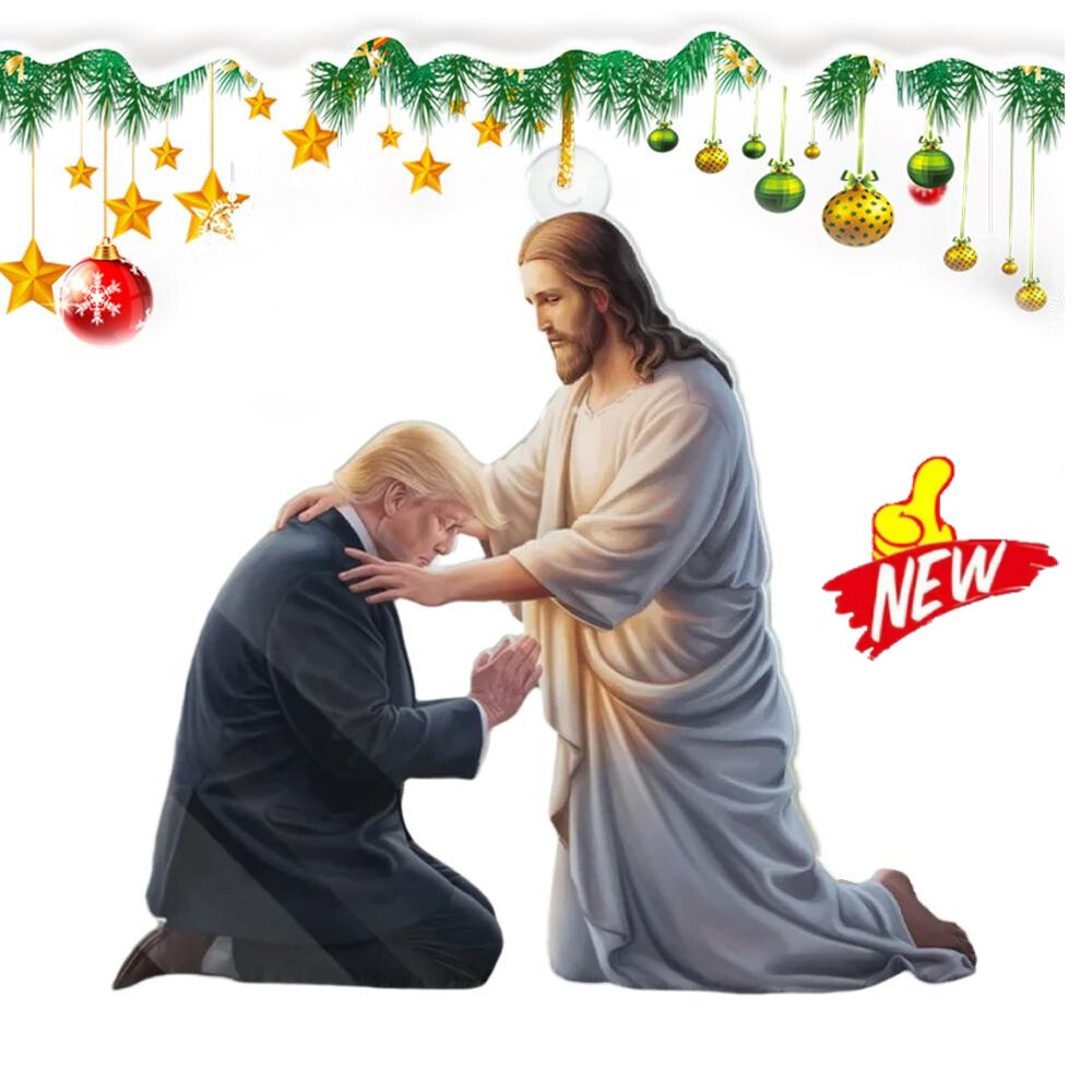 We Live Under God's Love -US Election Acrylic-Pendant for Christmas Decorations^