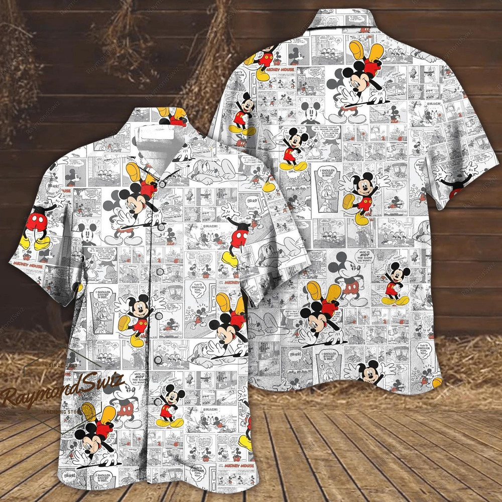 Mouse Summer 3D HAWAII SHIRT US Size All Over Print Best Price Father Day Gift-image