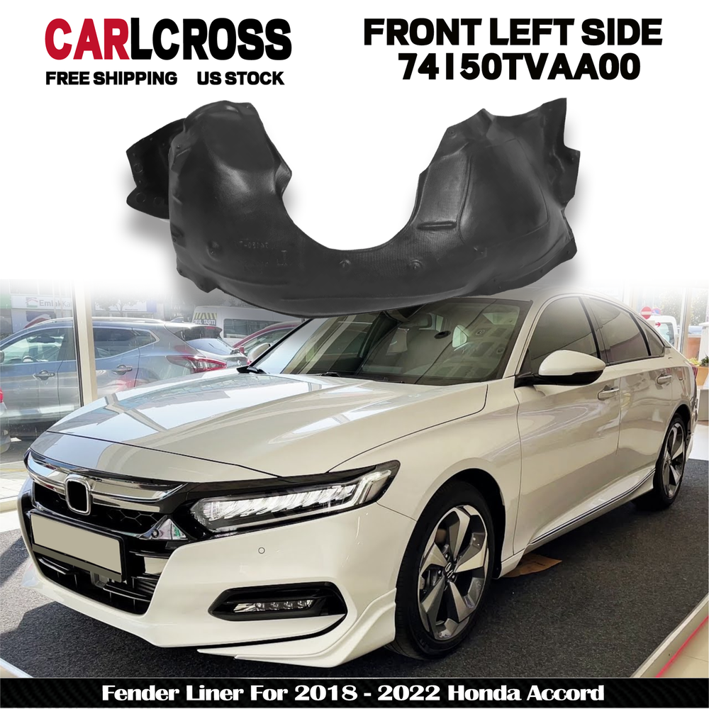 Fender Liner For 2018-2022 Honda Accord Front Left Front Section 74150TVAA00