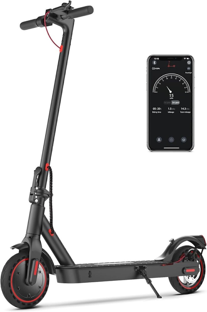 Top MPH Electric Scooter, 800 Iscooter 25/18.6/15.6 Miles Range, 25/22/18 Speed,