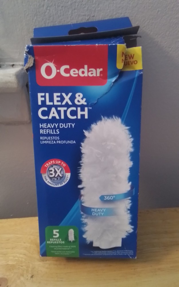 O Cedar Flex & Catch Heavy Duty Dusting Refills 5 count