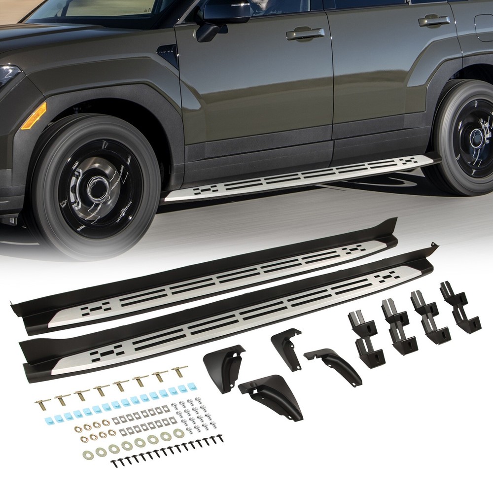 Running Board Side Step Fits for Hyundai Santa Fe 2024 Pedal Nerf Bar 2Pcs