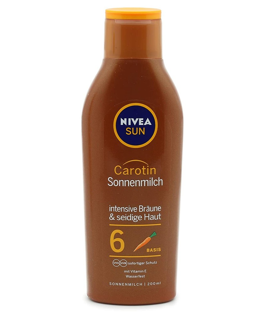 Nivea Sun Carotene Sun Tanning Lotion SPF 6 200 ml