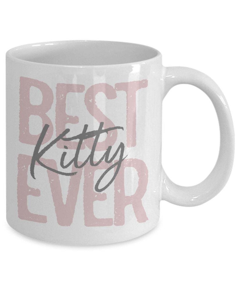 Kitty Coffee Mug for Cat Lovers - Perfect Mother's Day Gift for Kitty Moms