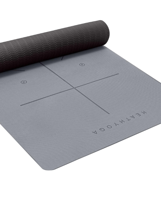 CAMBIVO Extra Large 6x4ft Non-Slip Yoga Mat 6.3mm Thick for Workouts