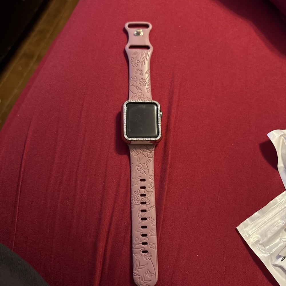 Apple Watch Series 3 38mm Stainless Steel Sapphire Crystal GPS+Cellular W/ Band