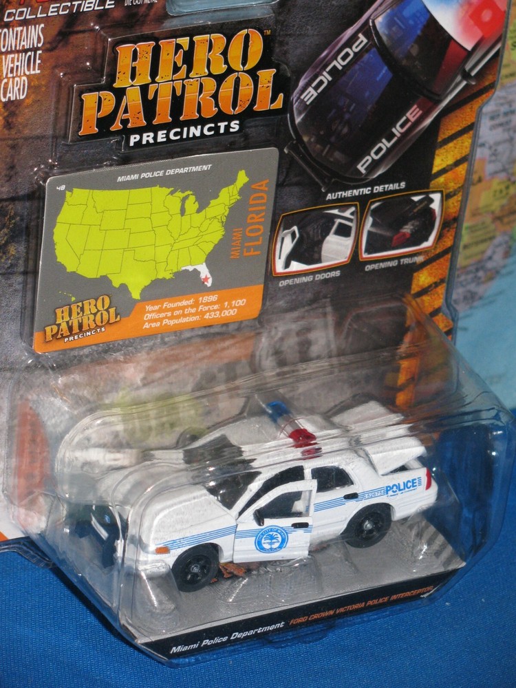 JADA HERO PATROL MIAMI POLICE DEPARTMENT FORD CROWN VICTORIA POLICE INTERCEPTOR