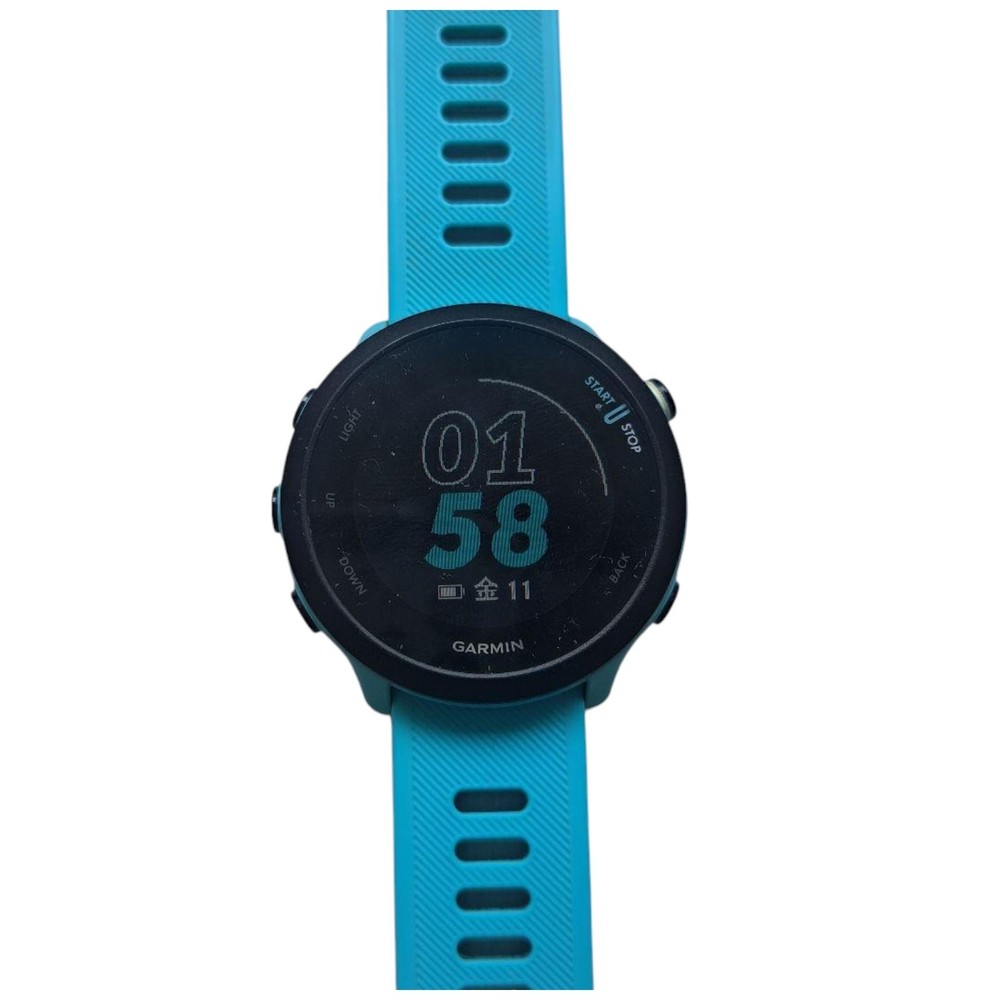 Garmin Forerunner 55 Aqua GPS Running Watch with VO2 Max Tracking - Pre-Owned