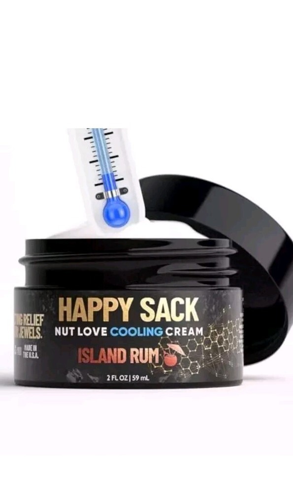 Derm Dude Happy Sack Nut Love Cooling Cream, Anti  Assorted Scents , Sizes