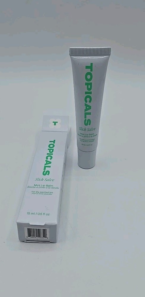 Slick Salve Mint Lip Balm Full Size 15ml New in Box