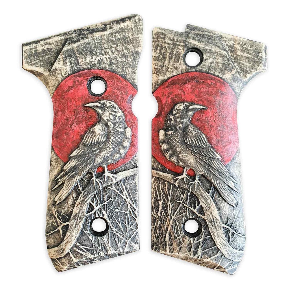 Red Raven - Beretta 92, 92A1, 92G, 92FS, 96, 96A1, 98FS, 98A1, M9, M9A1 Grips