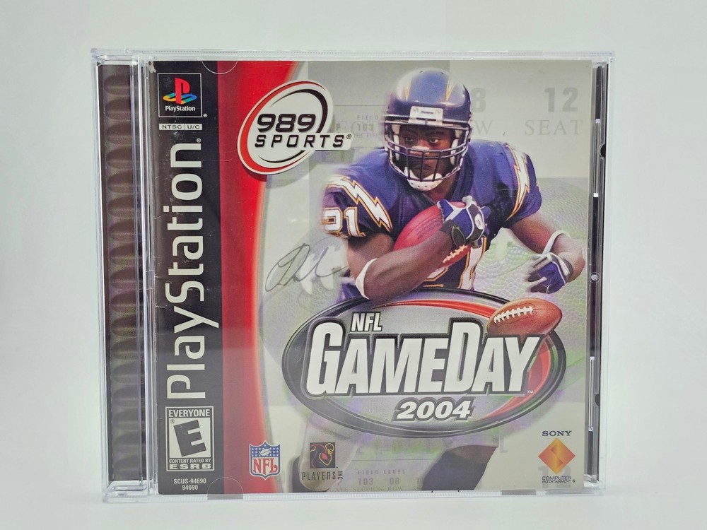 Sony Playstation 1 PS1 NFL GameDay 2004 CIB Cleaned Tested