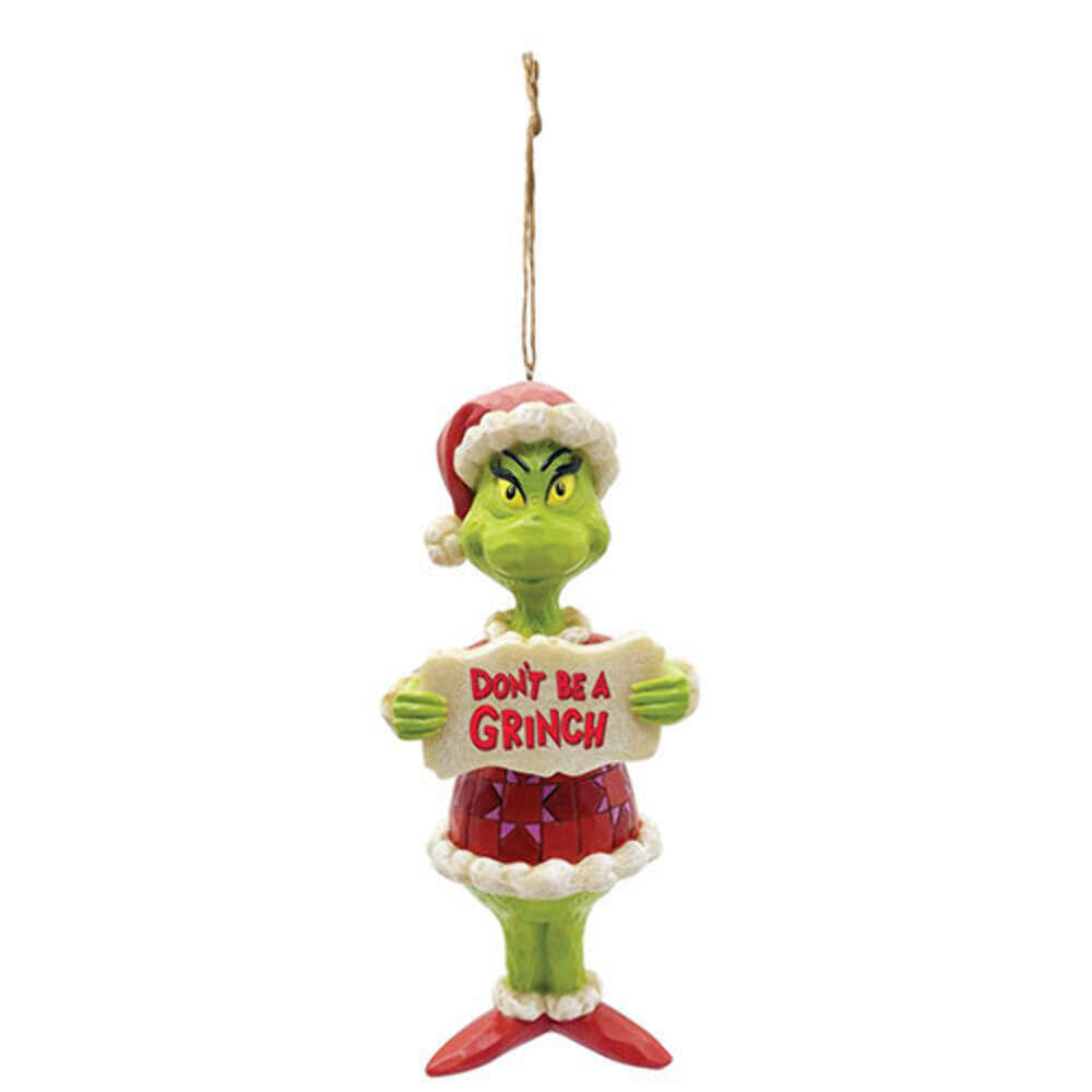 Grinch Christmas Ornament - Fun Holiday Decor