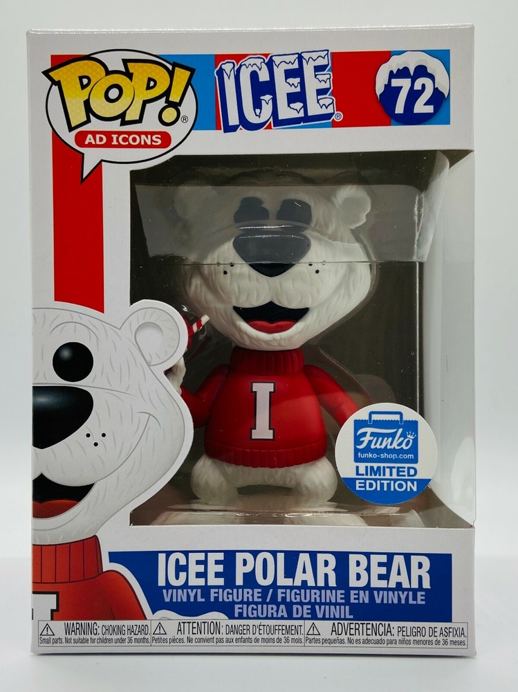 FUNKO POP ICEE POLAR BEAR AD ICONS CYBER MONDAY LIMITED SHOP EXCLUSIVE-image