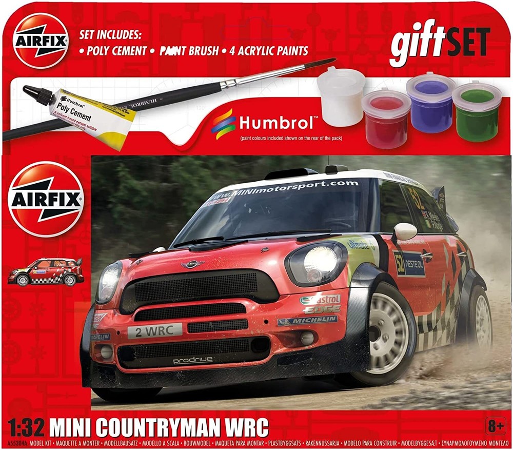Airfix Hanging Gift Set MINI Countryman WRC  Model