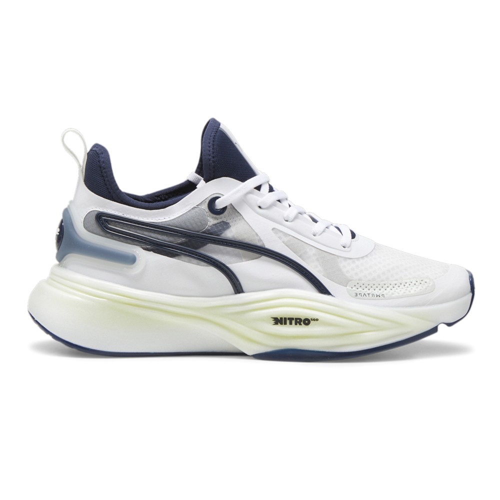 PUMA Pwr Nitro Squared Training  Mens White Sneakers Athletic Shoes 37868706