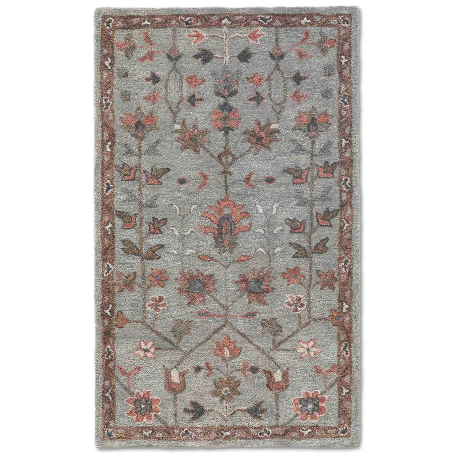 New Color Hand Tufted Wollen Rug Color Teal Multi Handmade Design Carpet Rug