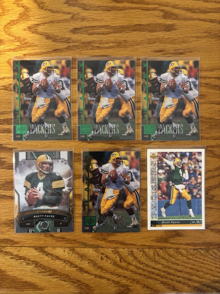 Brett Favre Lot (6) Green Bay Packers